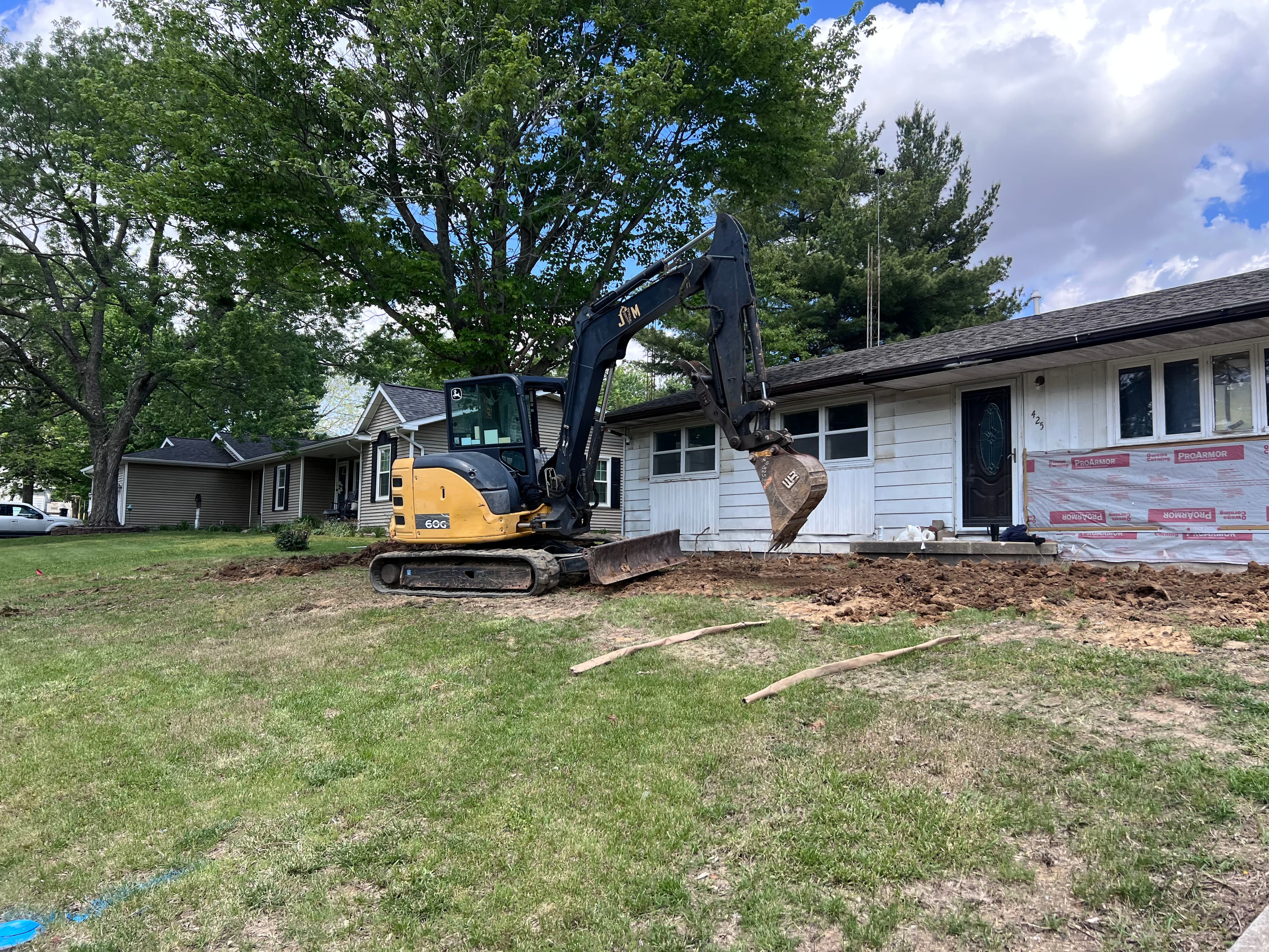 Project Foundation Drainage and French Drain Install in Edwards County image