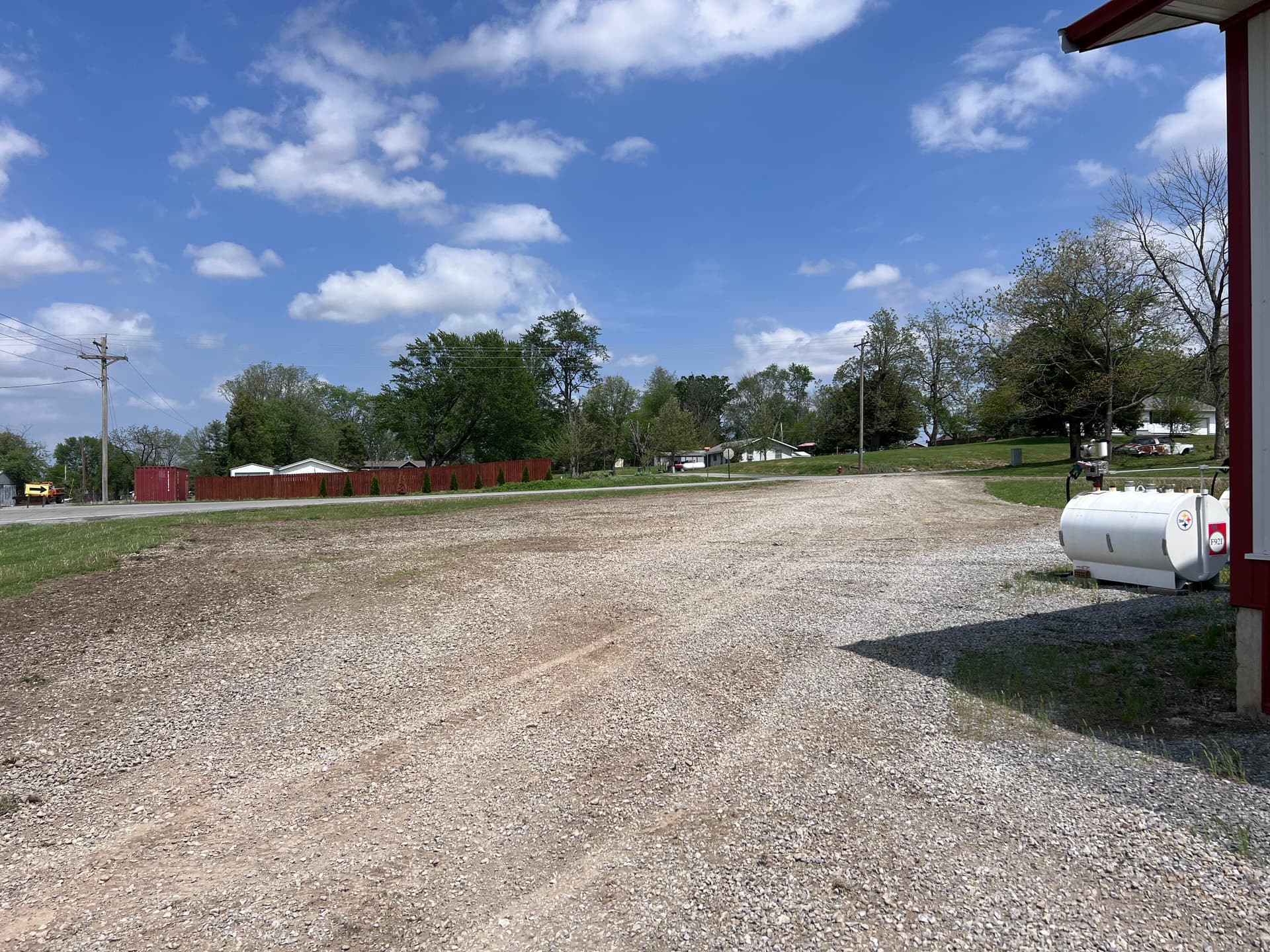 Gallery photos for Power Raking Brings Mt. Erie Fire Department Lot Back to Life: Image #1