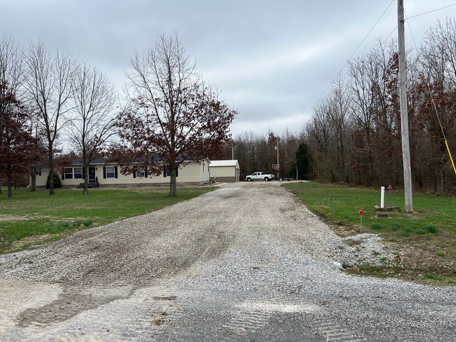 Gallery photos for Driveway Upgrade Solves Water Collection Problem in Southern Illinois: Image #1