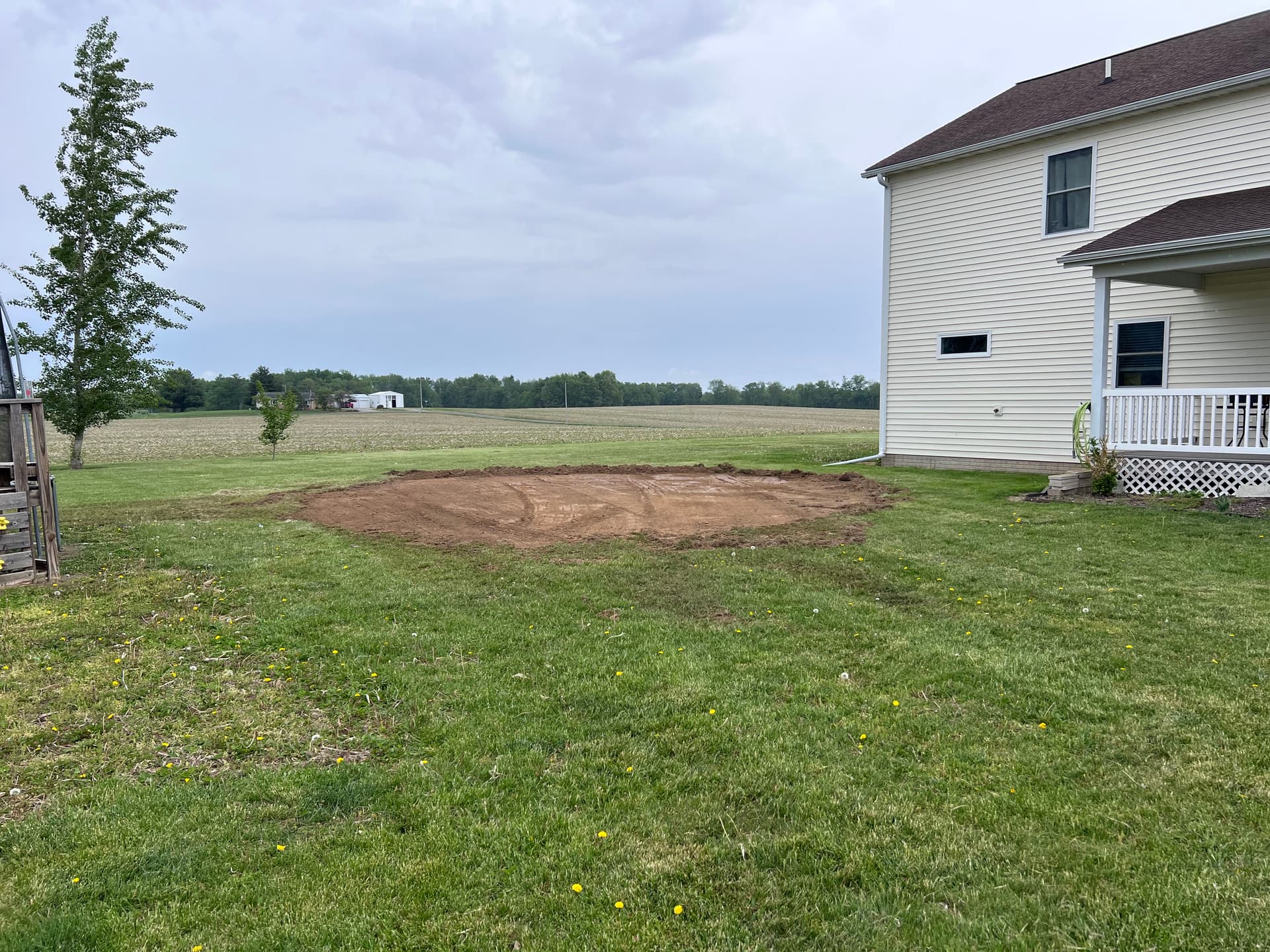 Gallery photos for Gravel Driveway Refresh and Pool Pad Prep in Southern Illinois: Image #4