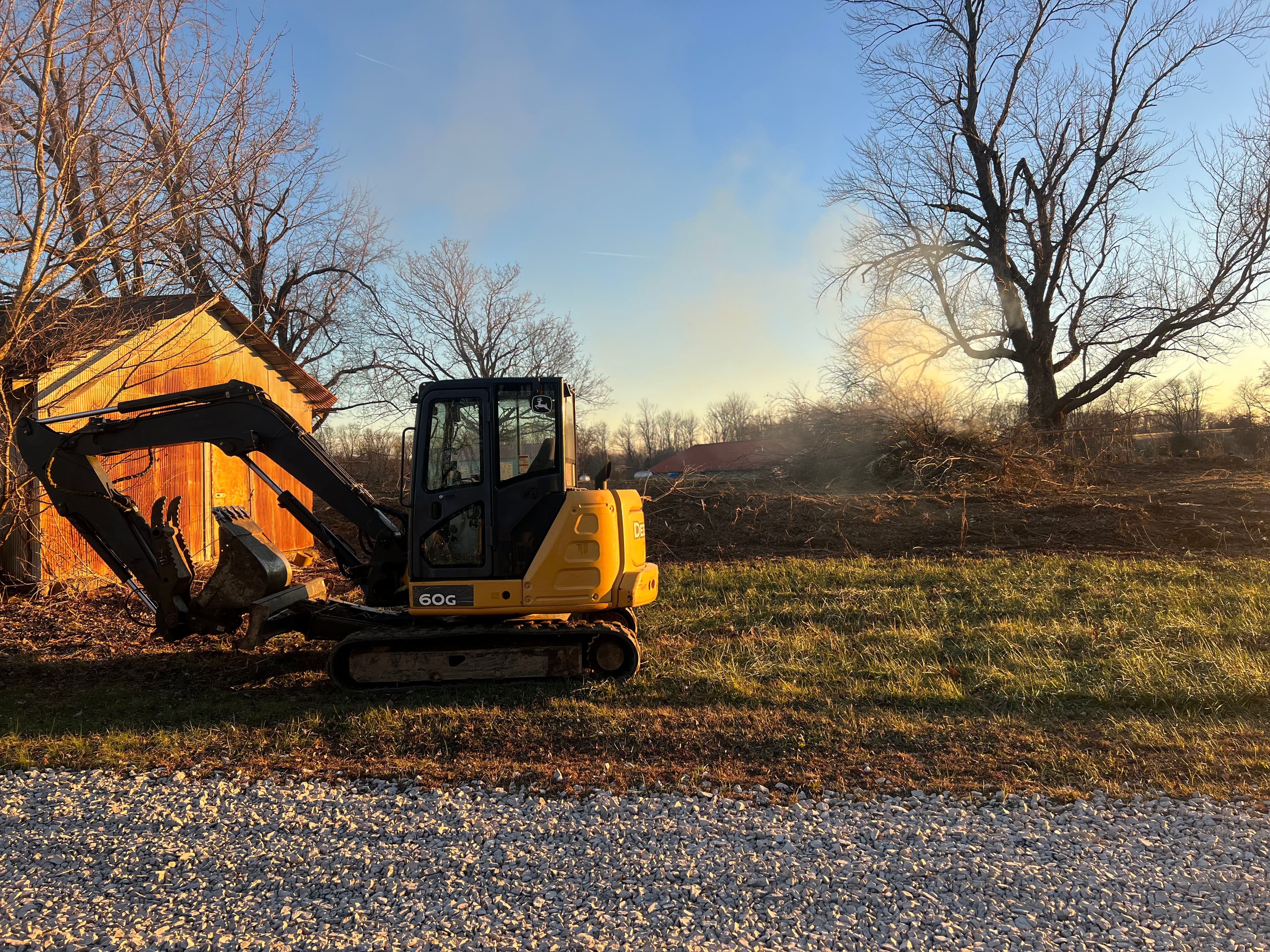 Project Winter Land Clearing and Driveway Work image