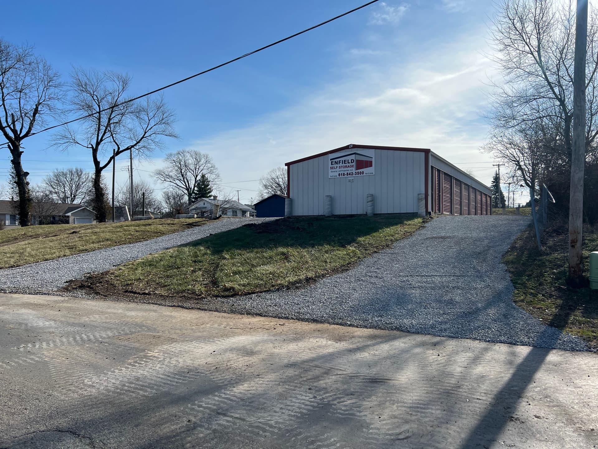 Power Raking and Gravel Enhancement at Enfield Storage Lot