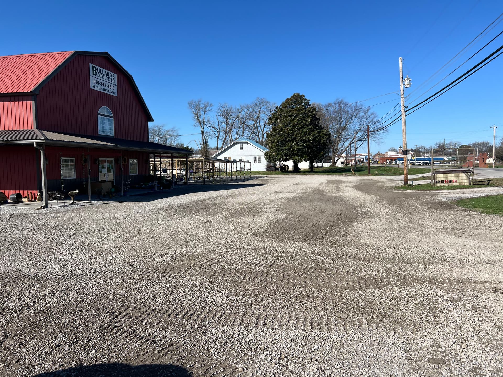 Gallery photos for Parking Lot Renovation at Bullard's Farm Market in Fairfield: Image #1