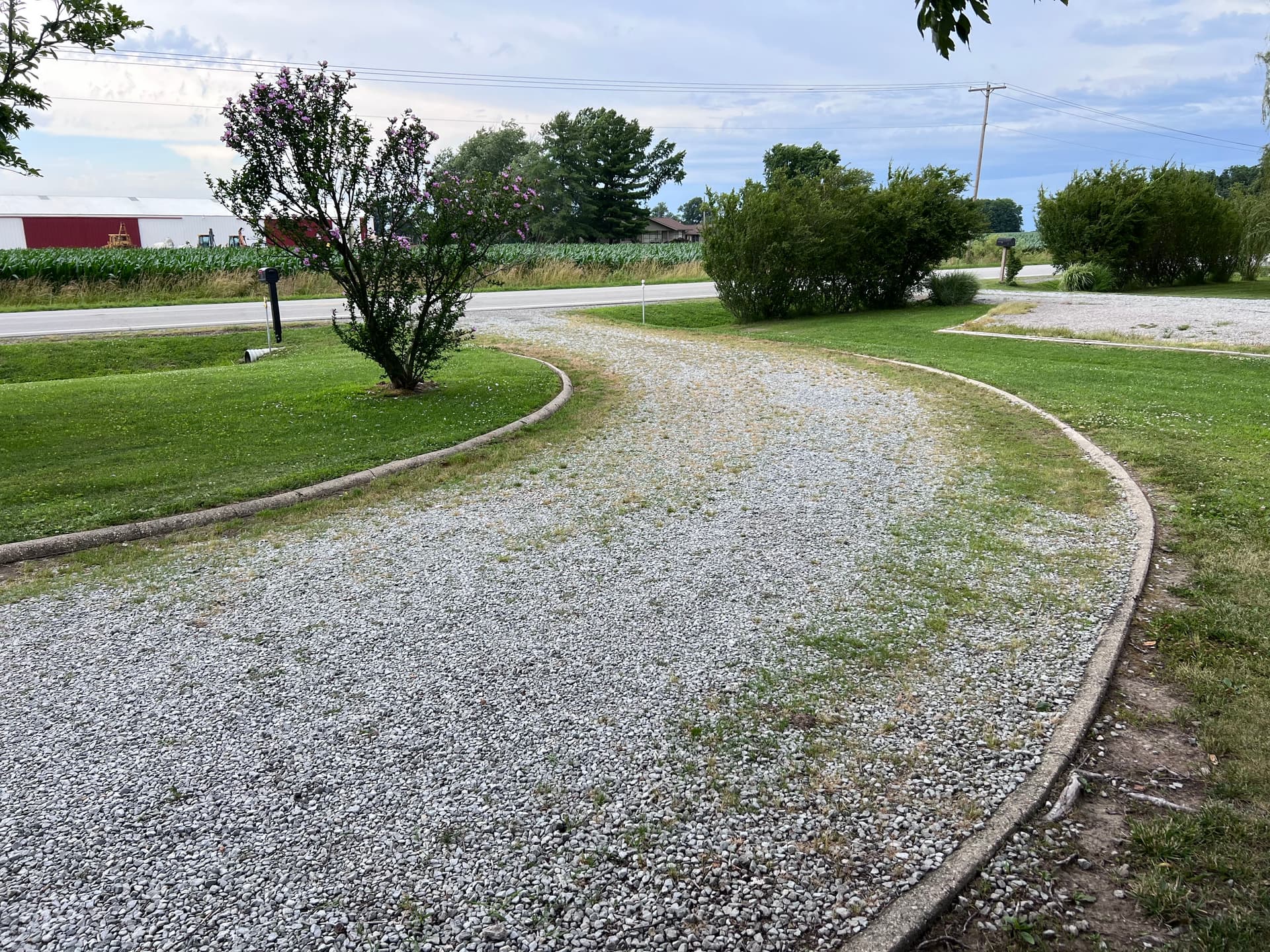 Gallery photos for Stump Removal, Pool Pad, Grading and Driveway Work in Wayne County: Image #4