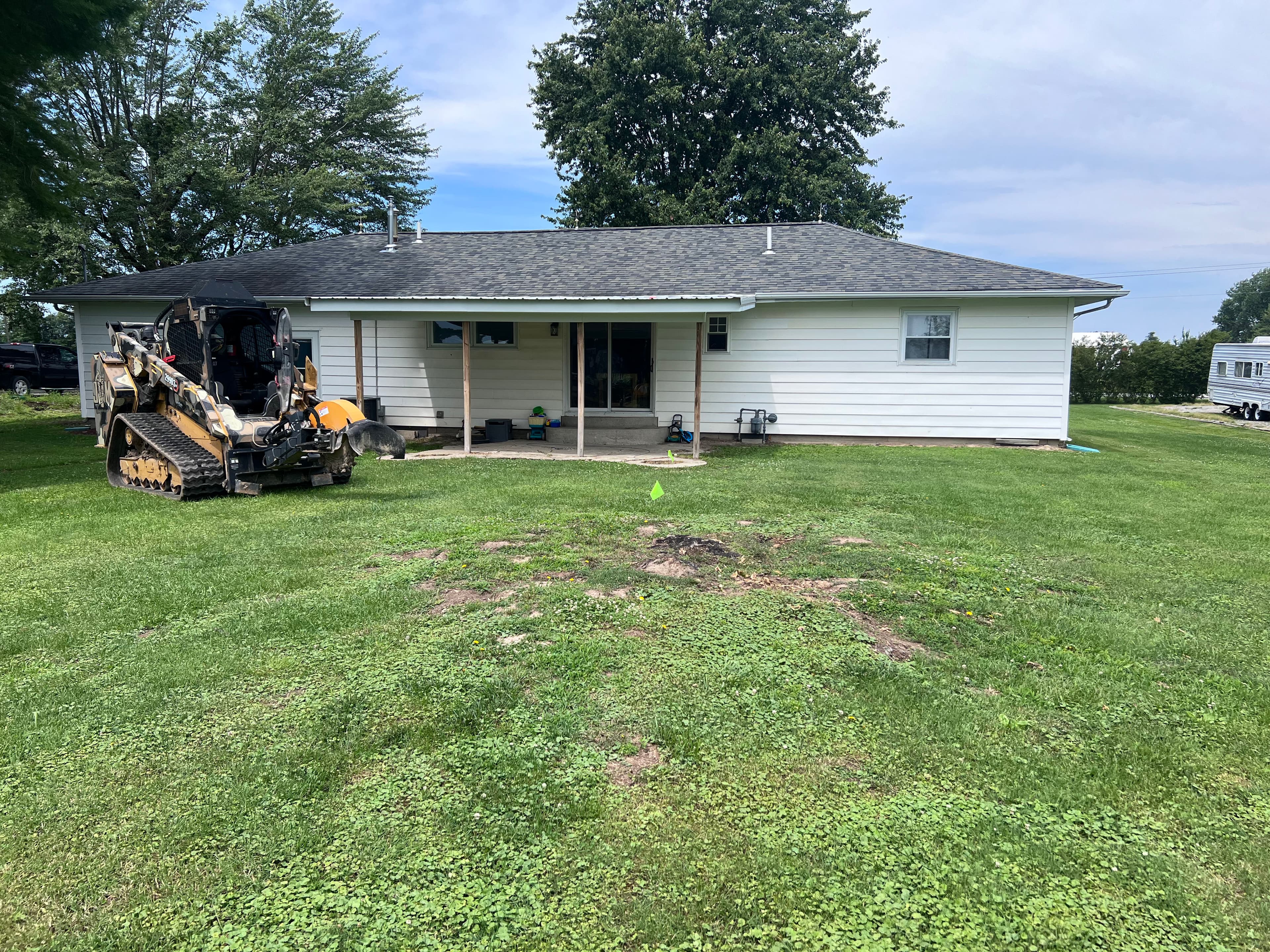 Project Stump Removal, Pool Pad, Grading and Driveway Work in Wayne County image
