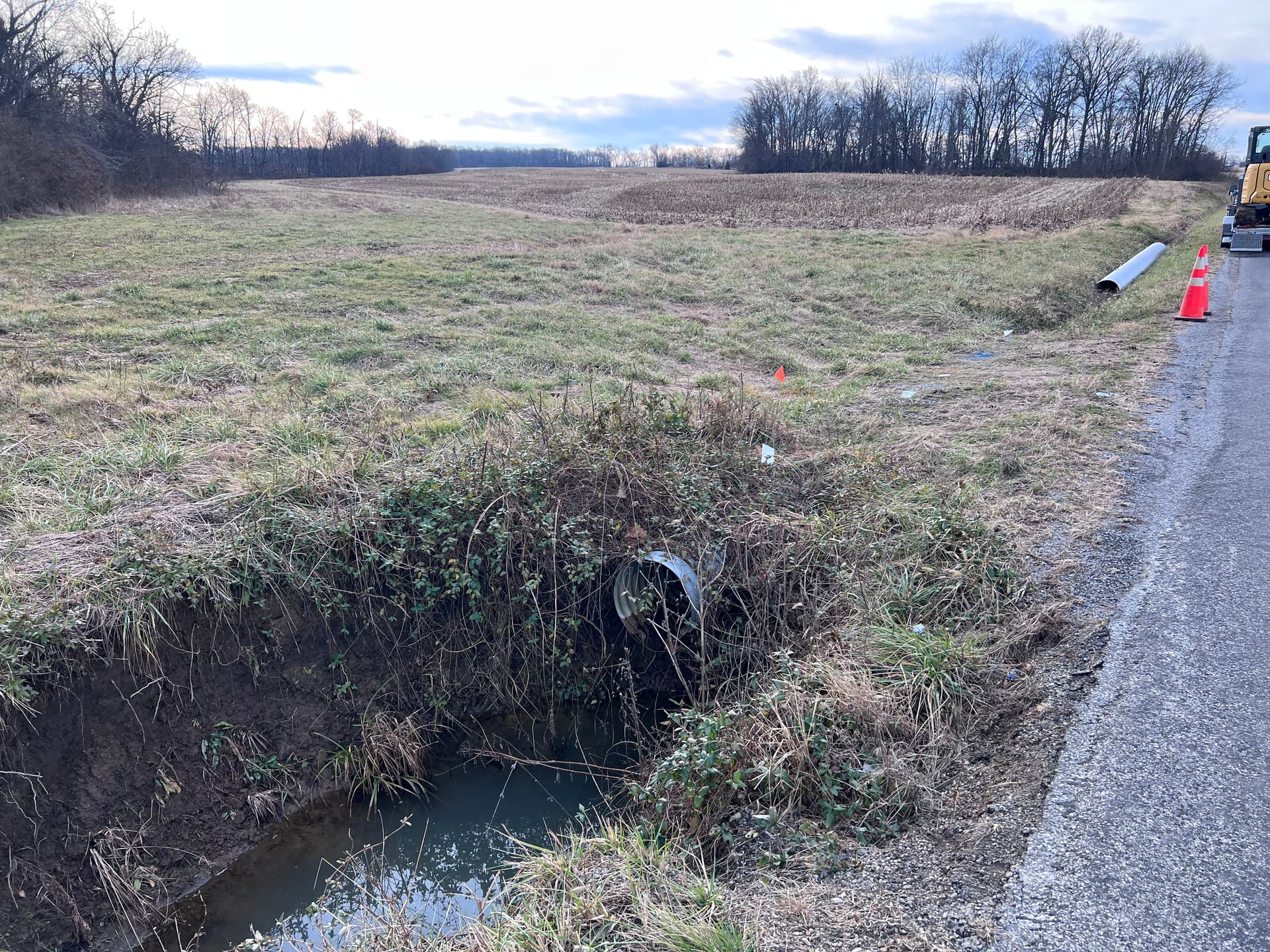 Effective Drainage Solutions in Big Mound Township