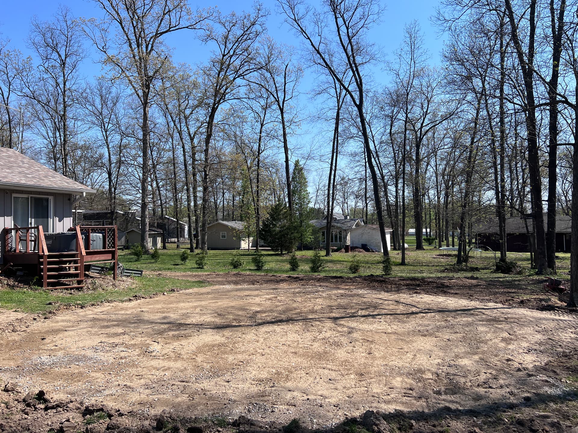 Gallery photos for Pool Pad Site Prep Done Right in Southern Illinois: Image #1