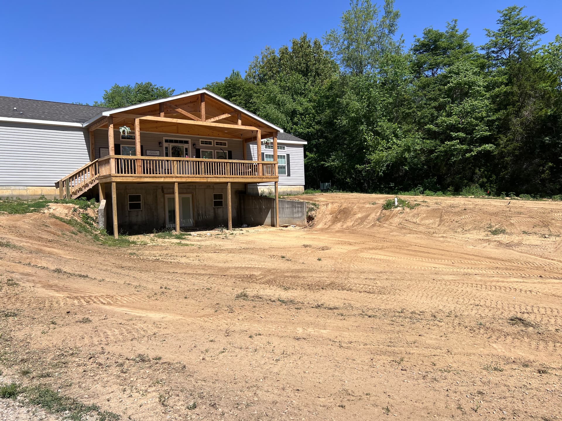 Gallery photos for Full Property Overhaul with Drainage and Regrading in Southern Illinois: Image #5