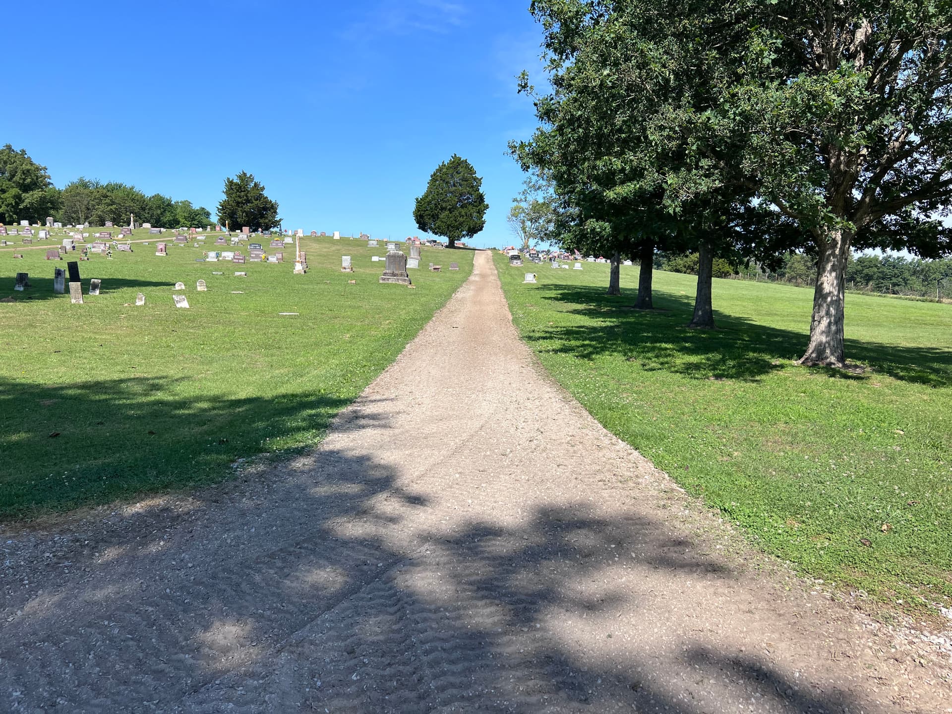 Gallery photos for Cemetery Drive Reconditioning at Pleasant Grove in Wayne County IL: Image #1