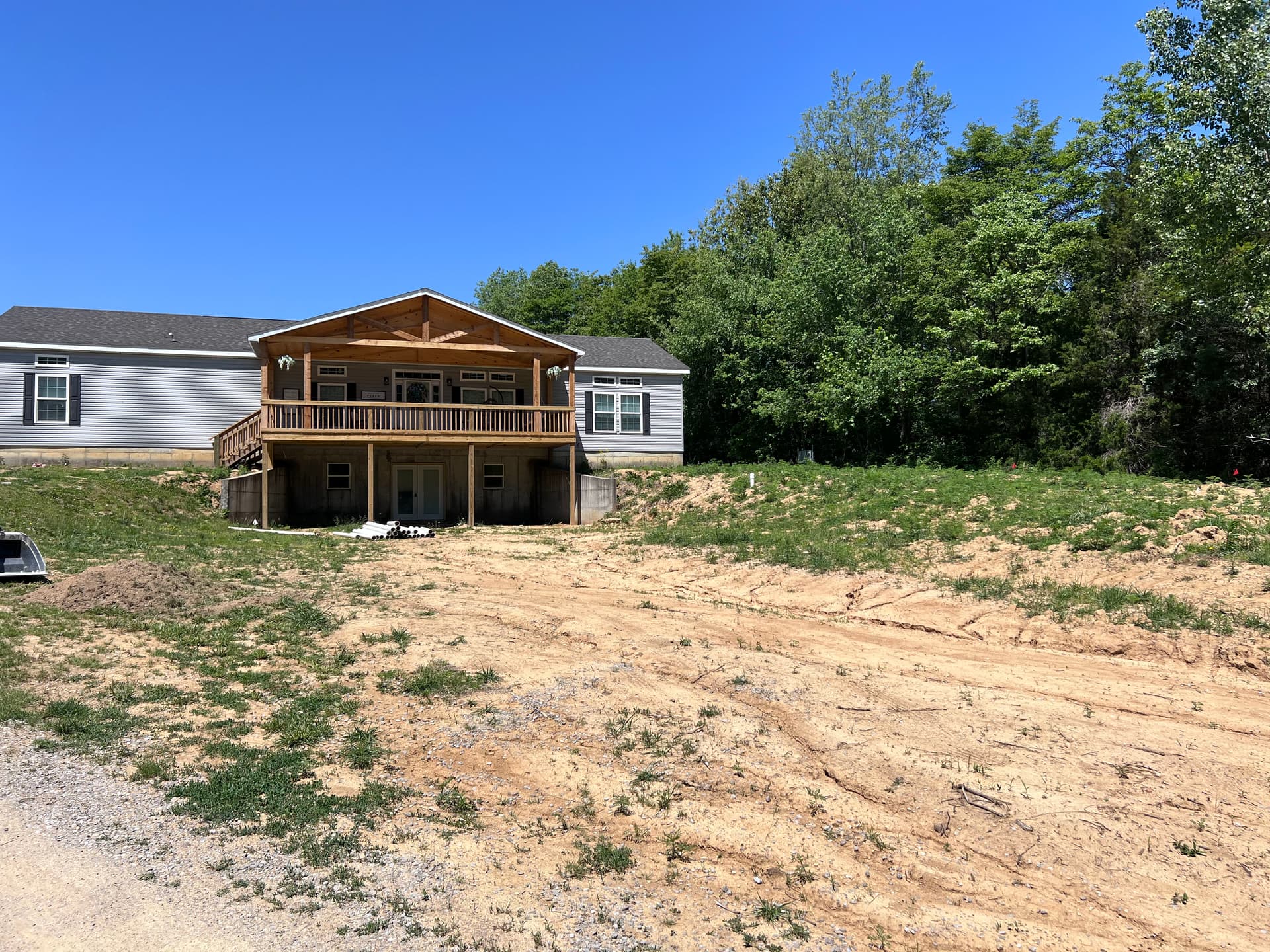 Gallery photos for Full Property Overhaul with Drainage and Regrading in Southern Illinois: Image #4