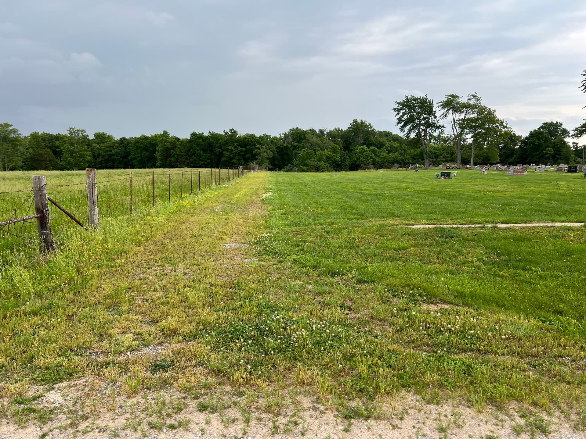 Gallery photos for Drive Lane Reconditioning at Pin Oak Cemetery in Wayne County: Image #2